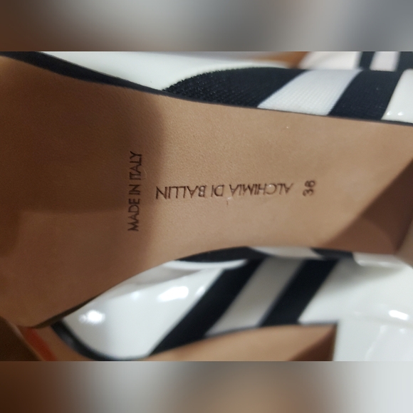 NIB $1195 sz 36.5 Alchima di Ballin patent boots - Picture 5 of 5